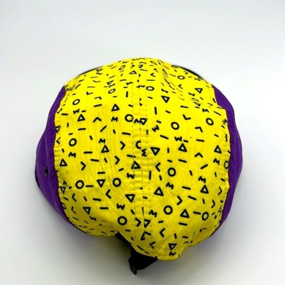 Villon- Retro Y2K Purple Yellow Villon Strap Adjustable Hat Size Onesize - Picture 5 of 9